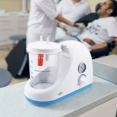 Mini Szie Medical Sputum Aspirator Portable Phlegm Suction Unit Electric Table Design Suction Machine