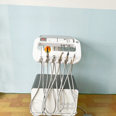 Foshan Factory 550W Portable Dental Unit Best Seller Mobile Dental Treatment Trolley Electric Mobile Dental Cart