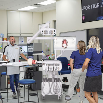 Oral Simulation System for College Training Advanced Dental Simulation Training System with Compressor Surgical Light