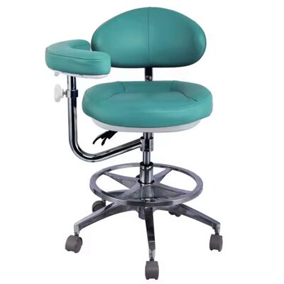 Good price Best Seller Factory Price Hot Selling Ergonomic Dental Assistant Stool Adjustable 360° Swivel Dental Nurse Chair Factory Direct online