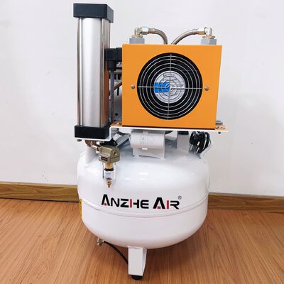 Good price Ultra-Quiet Energy-Efficient 32L Silent Oil-Free Air Compressor for Medical & Dental Clinics with Dryer online