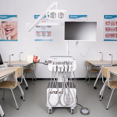 550W Dental Training Simulator with Phantom Head and 0.8Mpa Air Compressor for 220V/50Hz Dental Schools