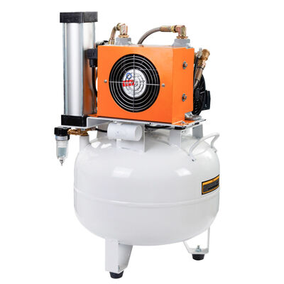 Good price 32L Oil Free Dental Air Compressor with Dryer Silent Medical Air Pump for Dental Chair Clinic Equipment online