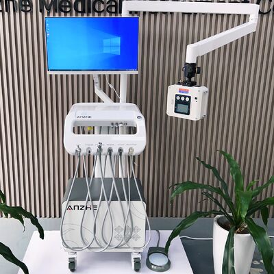 Good price All-in-One Mobile Pet Dental Workstation with 0.8Mpa Pressure 38DB Noise and 550W Power for Veterinary Clinics online