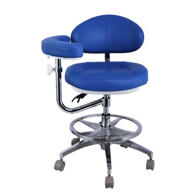 Good price Factory Direct Ergonomic Dental Stool Adjustable Medical Chair 360° Rotating Doctor Stool with Wheels for Clinic Hospital Laboratory online