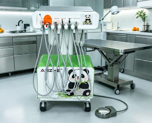Good price Portable Veterinary Dental Unit with 550W Power 0.8Mpa Pressure and 38DB Noise for Animal Clinics online