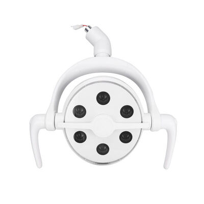 6 LED Dental Chair Surgical Light Adjustable Shadowless Oral Examination Lamp for Dental Unit and Dental Trolley