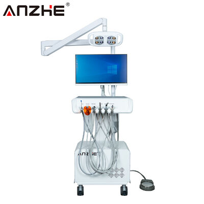Dental Treatment Unit with Intraoral Camera Adjustable LED Examination Light and Windows Computer System for Dental Practices