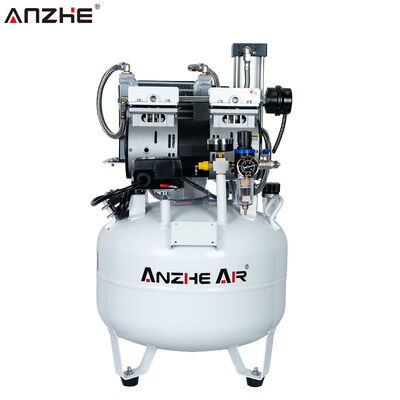 32L Silent Oil Free Dental Air Compressor Medical Grade Low Noise Air Compressor for Dental Clinic Hospital Laboratory