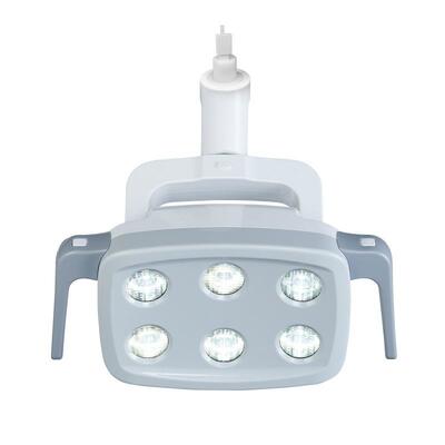 Good price 6 LED Dental Operating Light Adjustable Oral Examination Lamp Shadowless Surgical Light for Dental Chair Unit online