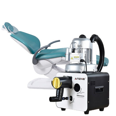 1300W Dental Suction System for 4 Dental Chairs Dental Vacuum Pump with Air Liquid Separation Automatic Drainage Low Noise Dental Clinic Equipment