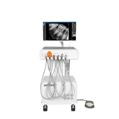 Professional Portable Dental Unit with HD Intraoral Camera Digital Imaging System Built-in Computer Dental Treatment Workstation